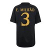 Jalkapallo Pelipaidat/Peliasut Real Madrid E. Militao 3 Lasten Kolmaspelipaita 2023-24